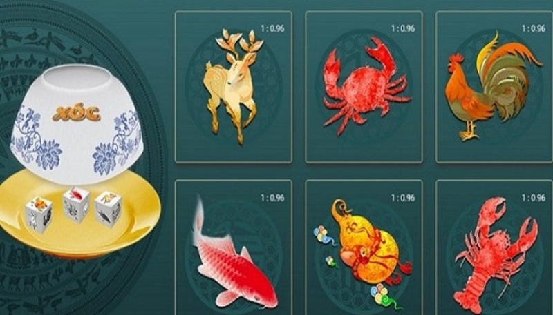Luật chơi bầu cua tôm cá tại SV388 